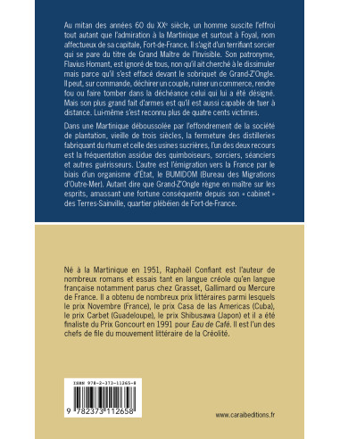 Grand-Z'Ongle. Le maître de l'invisible