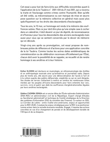 A quand une abrogation du code noir et une...